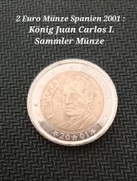 2 Euro Münze Spanien 2001 König Juan Carlos I. München - Sendling-Westpark Vorschau