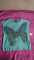 Tshirt schmetterling Blau M sommer Shirt amisu damen kleidung Baden-Württemberg - Mannheim Vorschau