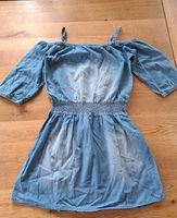 Schulterfreies Jeans Kleid blau blue denim Nordrhein-Westfalen - Stadtlohn Vorschau