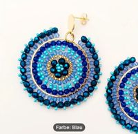 Ohrringe blau Perlen - Sommerfeeling Niedersachsen - Vechelde Vorschau