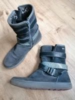 Lurchi Salamander Leder Mädchen Schuhe Gr.38 Stiefel grau Boots Rheinland-Pfalz - Trier Vorschau