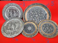 Kupferteller, alte orientalische, persische Teller, verzinnt Bayern - Fürth Vorschau