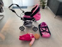 Puppe mit Kinderwagen Rheinland-Pfalz - Wachenheim Rheinhessen Vorschau