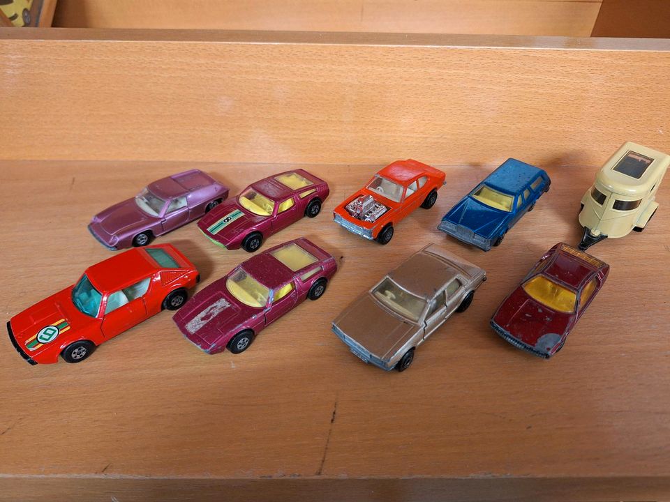 Matchbox Ford Renault Maserati Lamborghini in Much