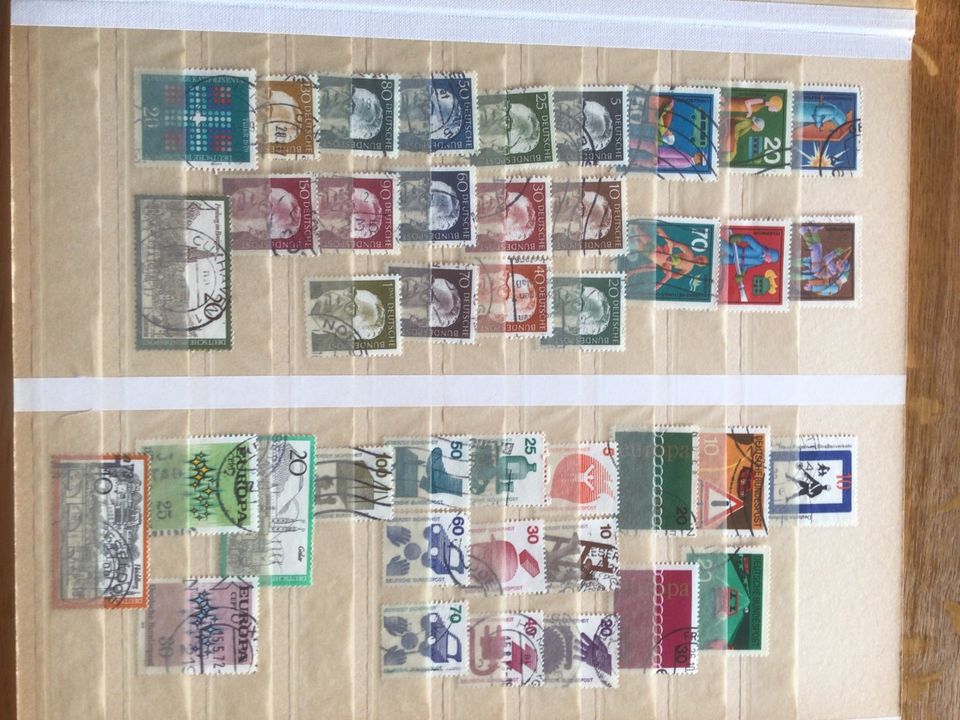 Briefmarkensammlung  BRD in Cuxhaven