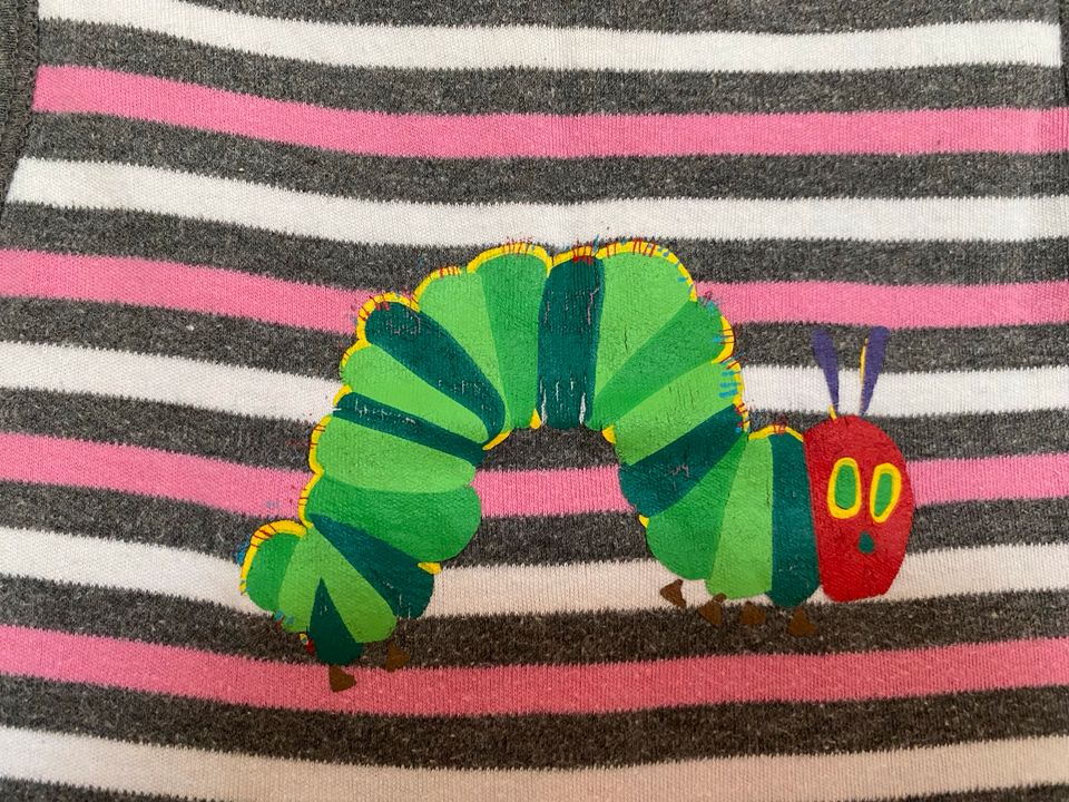 Strampler mit Fuß Gr. 62 die kleine Raupe Nimmersatt Eric Carle in Heddesheim