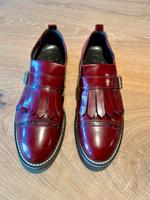 Loafer von AGL Gr 41 Bordeaux Leder Niedersachsen - Bleckede Vorschau