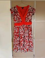 Kleid h & m Gr. 40 L rot Blume floral Schleswig-Holstein - Schwartbuck Vorschau