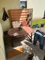 Gartentisch (Massivholz) mit 6x Stühlen und Polstern Bayern - Erlangen Vorschau