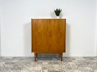 WMK Stilvoller & gut erhaltener Mid-Century Wäscheschrank 602/B aus 1961 in Senesche, ein zeitloses Original von Franz Ehrlich für VEB Hellerau # Schrank Highboard Sideboard Kommode DDR 60er Vintage Friedrichshain-Kreuzberg - Friedrichshain Vorschau