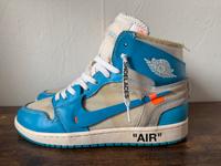 Nike Air Jordan 1 High x Off White UNC Gr. 44.5 / US 10.5 Hessen - Hanau Vorschau