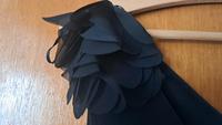 schwarzes Kleid mit Plisseerock Bayern - Vöhringen Vorschau