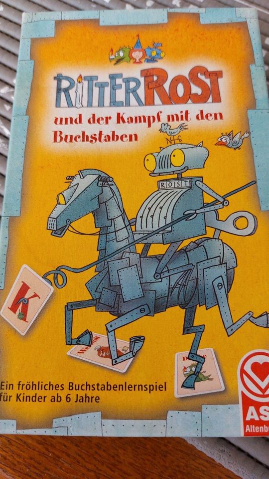 Ritter Rost, Buchstabe, Kartenspiel, ab 6 Jahre, Lernen, komplett in Osnabrück