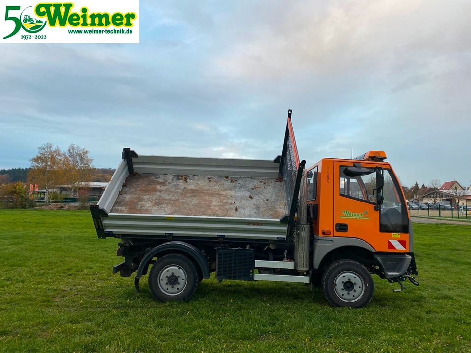 Aebi MT750 Kommunalfahrzeug Dreiseitenkipper Mehrzwecktransporter in Lollar