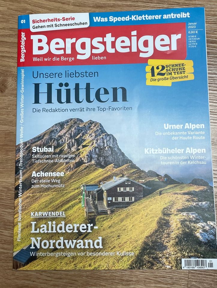 Bergsteiger Hefte 2023 Wandern-Klettern in Butzbach