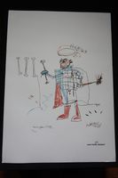 Jean - Michel Basquiat Lithographie 70x50 cm Nordrhein-Westfalen - Gronau (Westfalen) Vorschau