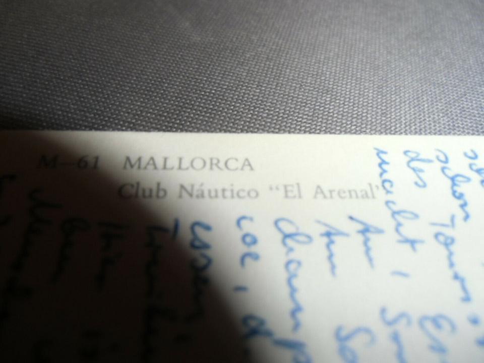 Alte Ansichtskarte  Mallorca El Arenal von 1969 incl. Briefmarke in Geestland