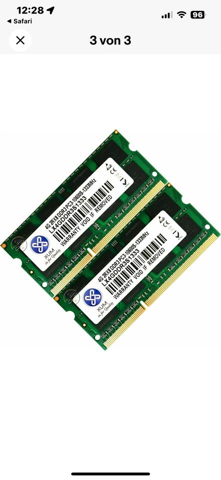 Memory RAM Speicher für MacBook in Donaueschingen