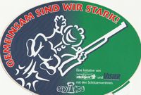 Aufkleber Sticker Gemeinsam sind wir stark  Schießsport Visier Nordrhein-Westfalen - Remscheid Vorschau