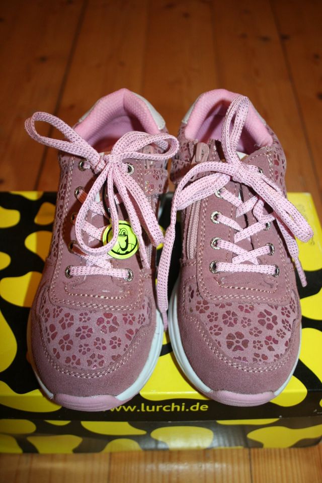 * NEU * coole Lurchi Sneaker, rosa, Glitzer, Gr. 31 in Waltershausen