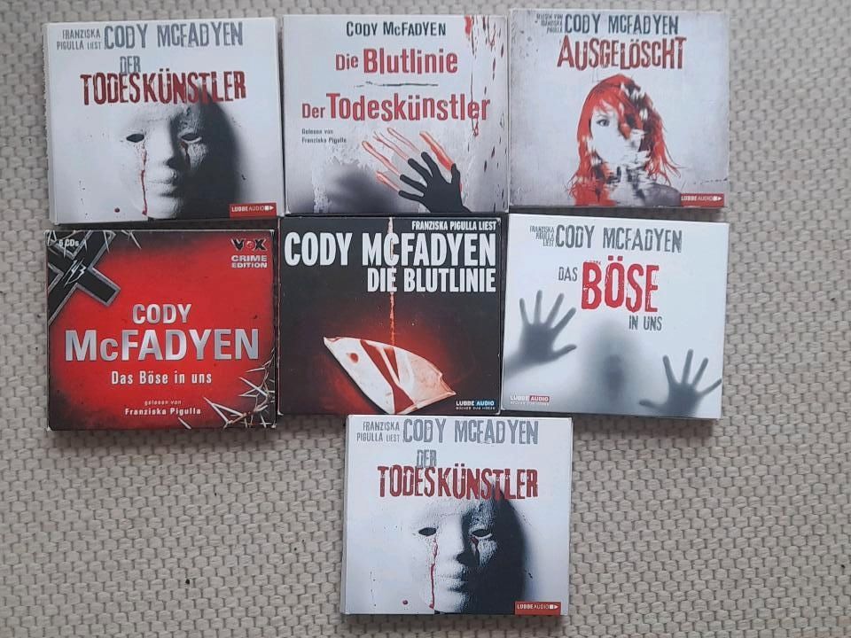 7 x Cody McFadyen Hörbuchsammlung Thriller Hörspiel in Schortens