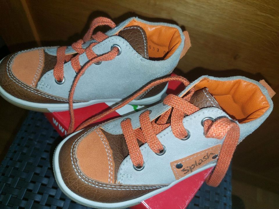 ◇NEU◇Däumling Lederschuh Gr. 24 Jungen in Duisburg