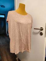 Damen Shirt rosa mit silber Punkten Größe 42 L Bayern - Mainburg Vorschau