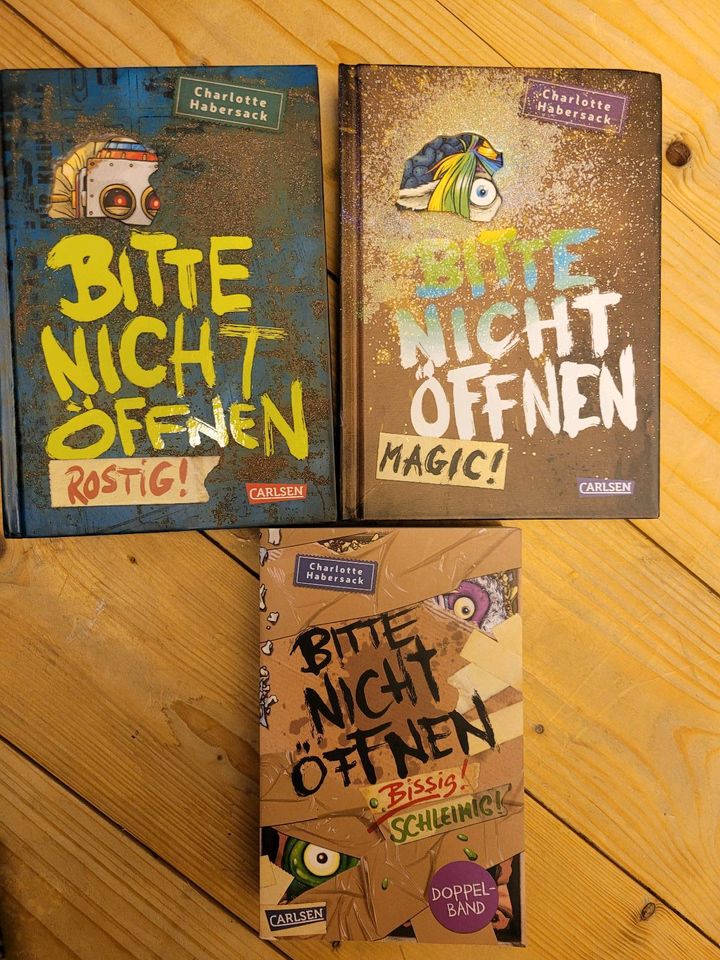 3 Bücher aus der Reihe " Bitte nicht öffnen" in Diepholz