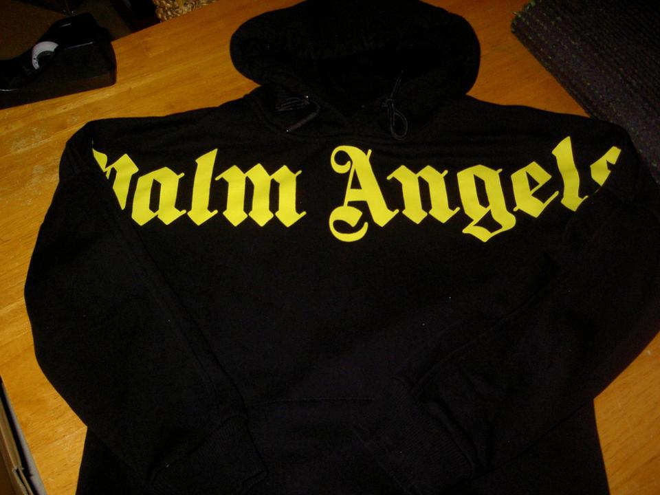 Palm Angels Hoodie Kapuzen - Sweatshirt schwarz Druck Gr.M NEU in Lünen