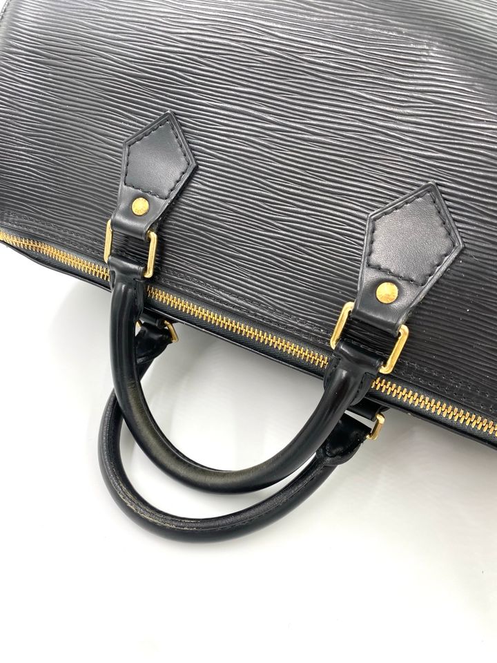 LOUIS VUITTON Speedy 30 Epileder schwarz Tasche Handtasche in München