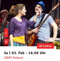 GRIPS-Theater, Samstag 3.2.24, fünf Tickets Berlin - Mitte Vorschau