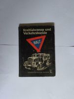 Kraftfahrzeug- und Verkehrskunde,DDR,1954 Sachsen - Bad Muskau Vorschau