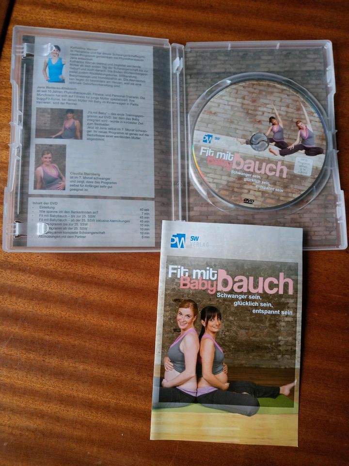 DVD Fit mit Babybauch, Geburtsvorbereitung, Schwangerschaftssport in Bad Sooden-Allendorf