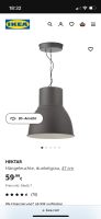 2 Stück Hektar IKEA Hängeleuchten D= 38cm grau Aachen - Laurensberg Vorschau