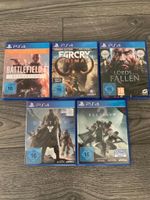 PS4 Spiele- Sammlung 5.Stk Nordrhein-Westfalen - Vlotho Vorschau