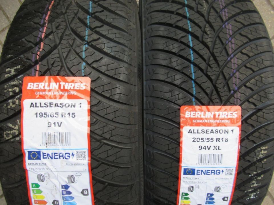 Berlin Tires 4Seasons 195/65 R15 91V Allwetterreifen Stückpreis ! in Ockenheim