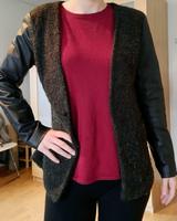 Leder/Felljacke/Blazer von Vero Moda in Gr. 38, kaum getragen Baden-Württemberg - Filderstadt Vorschau
