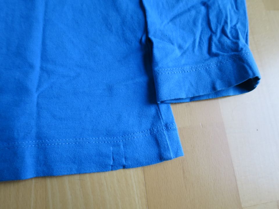 Jack Wolfskin Langarmshirt blau mit Motiv Gr 128 - TOP in Hamburg