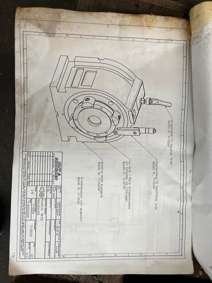 RotoClick Haff&Schneider Teilapperat 4.Achse DMG Mazak Hurco Haas in Erkheim