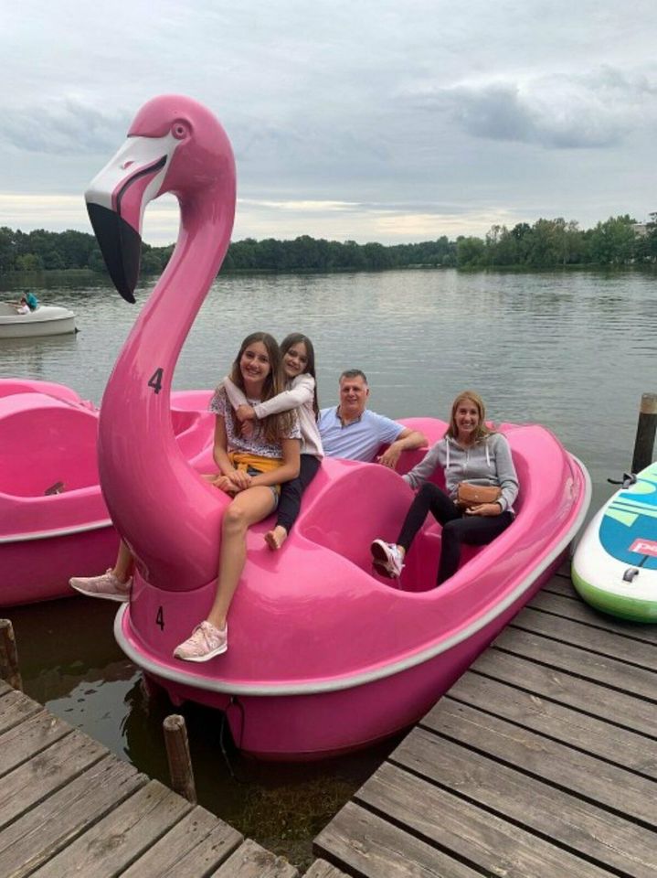 Tretboot  Colano Flamingo Boot Bootsverleih in Neuruppin