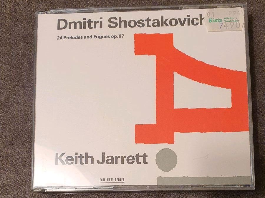 Keith Jarrett: Dimitri Shostakovich 26 Preludes⁸ in Weilheim i.OB