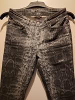 YESSICA Hose grau Snake-Muster Gr. 38 Bayern - Haßfurt Vorschau