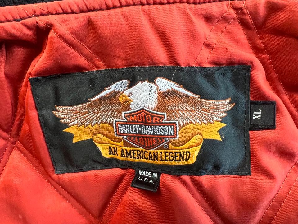 Bomberjacke Harley Davidson HOG in Zudar