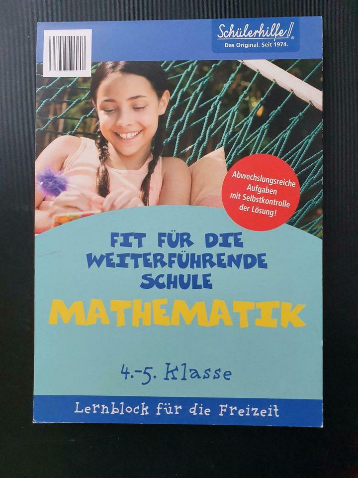 Schülerhilfe - Lernblock Mathematik - 4.-5. Klasse, NEU in Halle