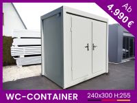 Sanitärcontainer | Bürocontainer | Baucontainer | WC Container | Toilettencontainer | Behindertentoilette | TEILWEISE SOFORT VERFÜGBAR 240x300 Freiburg im Breisgau - Neuburg Vorschau