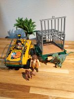 Playmobil Jurassic | Dino Amphibienfahrzeug mit Käfig Bayern - Vaterstetten Vorschau