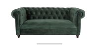 Dutchbone Chester Velvet 3-Sitzer-Sofa Dunkelgrün Ludwigsvorstadt-Isarvorstadt - Isarvorstadt Vorschau