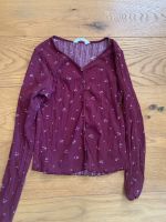 Longsleeve Top Langarm Shirt 158/164 Bordeaux  h&m Bayern - Berngau Vorschau