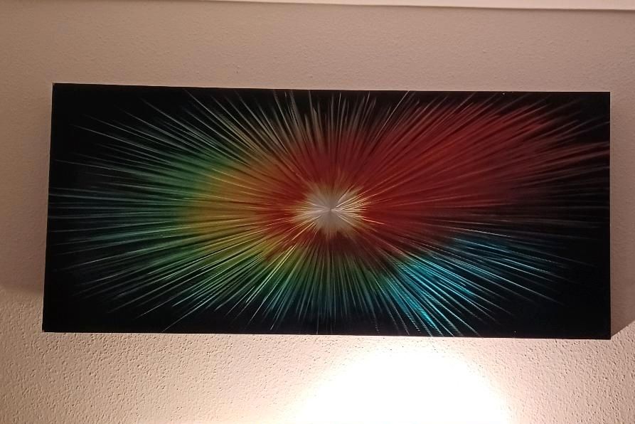 Big Bang Color 180x80cm Aluminium in Hannover