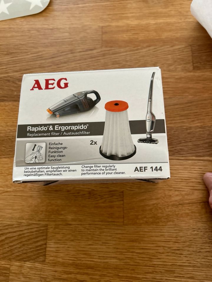 Aeg Filter AEF 144 für Handstaubsauger Rapido in Hamburg